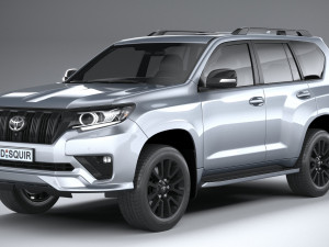 Toyota Land Crusier Prado 2021 3D-Modell