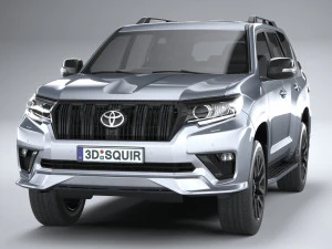 토요타 랜드 크루저 프라도 2021 3D 모델