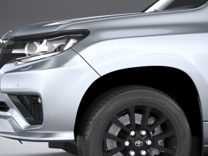 Toyota Land Crusier Prado 2021 3D-Modell