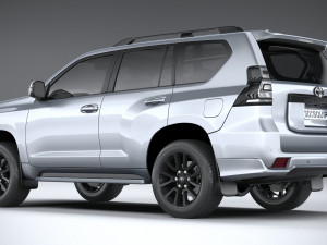 Toyota Land Crusier Prado 2021 3D-Modell