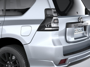 Toyota Land Crusier Prado 2021 3D-Modell