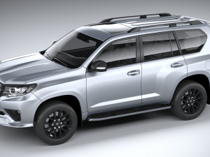Toyota Land Crusier Prado 2021 3D-Modell