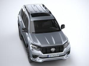 Toyota Land Crusier Prado 2021 3D-Modell