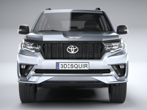 Toyota Land Crusier Prado 2021 3D-Modell