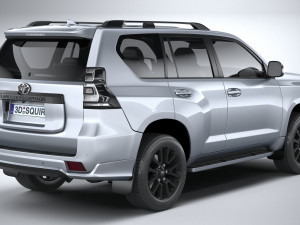 Toyota Land Crusier Prado 2021 3D-Modell
