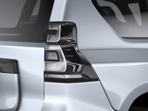 Toyota Land Crusier Prado 2021 3D-Modell