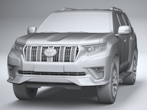 Toyota Land Crusier Prado 2021 3D-Modell