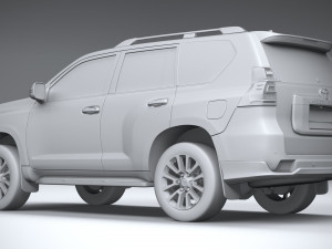 Toyota Land Crusier Prado 2021 3D-Modell