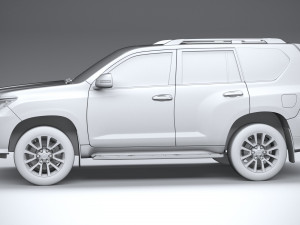Toyota Land Crusier Prado 2021 3D-Modell