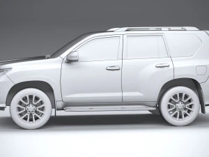 토요타 랜드 크루저 프라도 2021 3D 모델