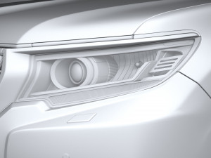 Toyota Land Crusier Prado 2021 3D-Modell
