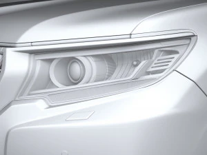 토요타 랜드 크루저 프라도 2021 3D 모델