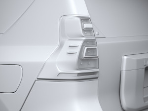 Toyota Land Crusier Prado 2021 3D-Modell
