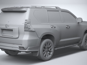Toyota Land Crusier Prado 2021 3D-Modell