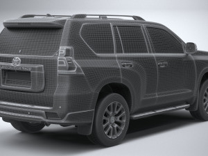 Toyota Land Crusier Prado 2021 3D-Modell