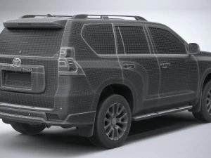 토요타 랜드 크루저 프라도 2021 3D 모델