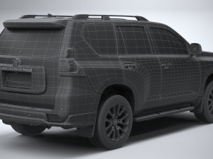 Toyota Land Crusier Prado 2021 3D-Modell