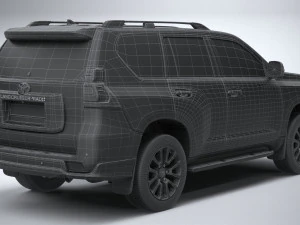 토요타 랜드 크루저 프라도 2021 3D 모델