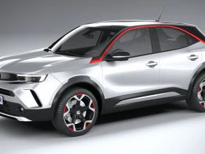 Vauxhall Mokka 2021 3D Model