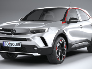 Vauxhall Mokka 2021 3D Model