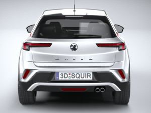 Vauxhall Mokka 2021 3D Model