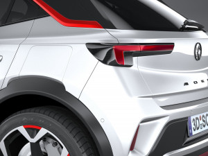 Vauxhall Mokka 2021 3D Model