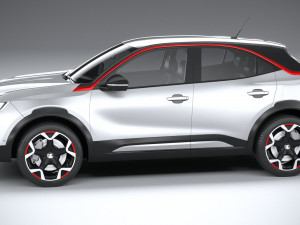 Vauxhall Mokka 2021 3D Model