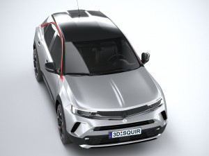 Vauxhall Mokka 2021 3D Model