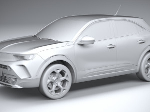Vauxhall Mokka 2021 3D Model