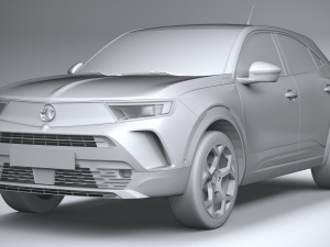 Vauxhall Mokka 2021 3D Model