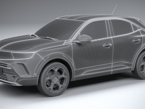 Vauxhall Mokka 2021 3D Model
