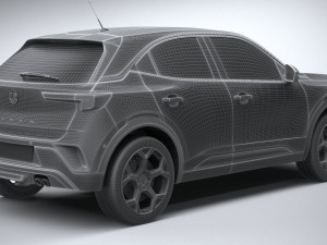 Vauxhall Mokka 2021 3D Model