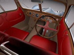 Bugatti Type 57 Atlantic 3D Model