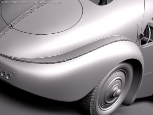 Bugatti Type 57 Atlantic Model 3D