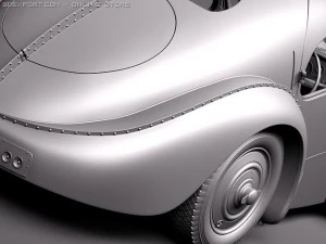 Bugatti Type 57 Atlantic 3D Model
