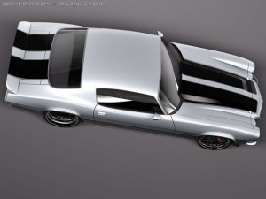 Chevrolet Camaro 1970 Pro Touring 3D Model