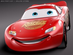 Lightning Mcqueen Zigzag Model 3D