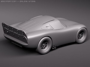 Lightning Mcqueen Zigzag Model 3D