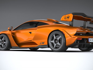 Mclaren Senna LM 2021 3D Model