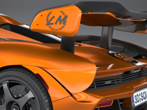 Mclaren Senna LM 2021 3D Model