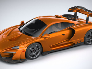 Mclaren Senna LM 2021 3D Model