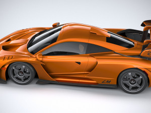 Mclaren Senna LM 2021 3D Model