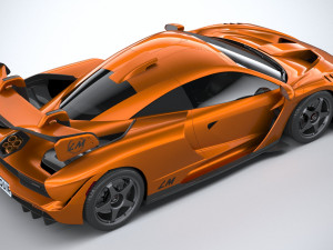 Mclaren Senna LM 2021 3D Model