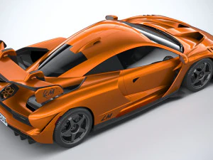 Mclaren Senna LM 2021 3D Model