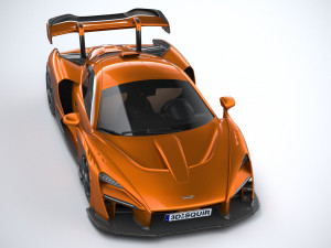 Mclaren Senna LM 2021 3D Model