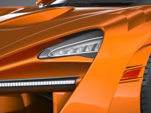 Mclaren Senna LM 2021 3D Model