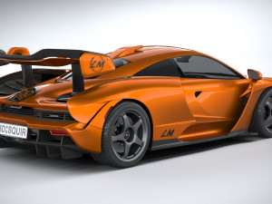 Mclaren Senna LM 2021 3D Model