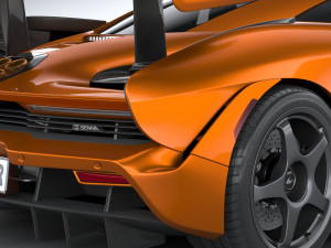 Mclaren Senna LM 2021 3D Model