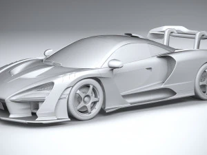 Mclaren Senna LM 2021 3D Model