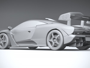 Mclaren Senna LM 2021 3D Model